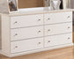 Bostwick Shoals Six Drawer Dresser