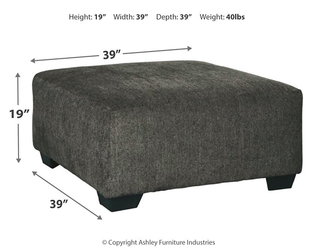 Ballinasloe Oversized Accent Ottoman