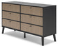 Charlang Six Drawer Dresser