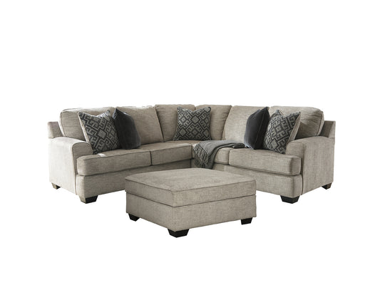 Bovarian 2-Piece Sectional with Ottoman