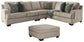 Bovarian 3-Piece Sectional with Ottoman