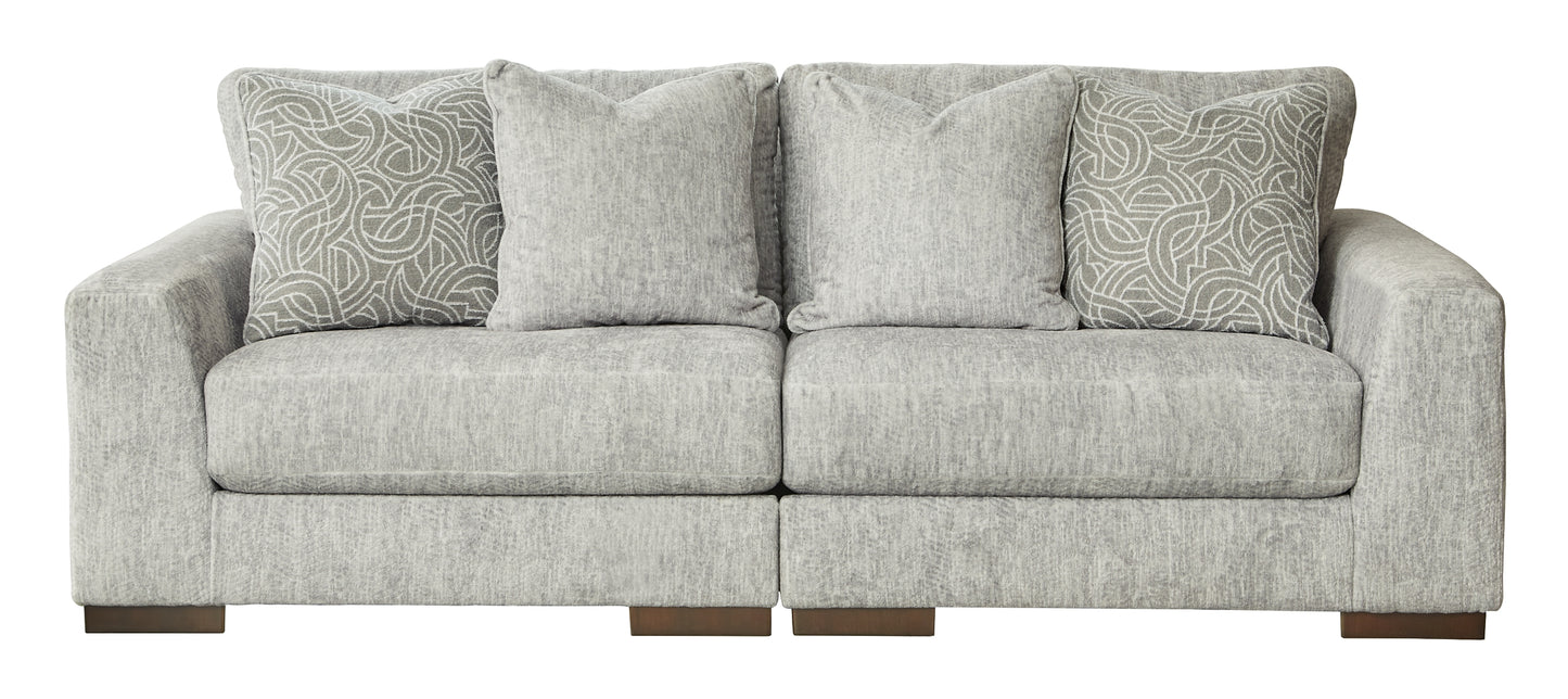 Regent Park 3-Piece Sectional with Ottoman