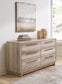 Hasbrick Six Drawer Dresser