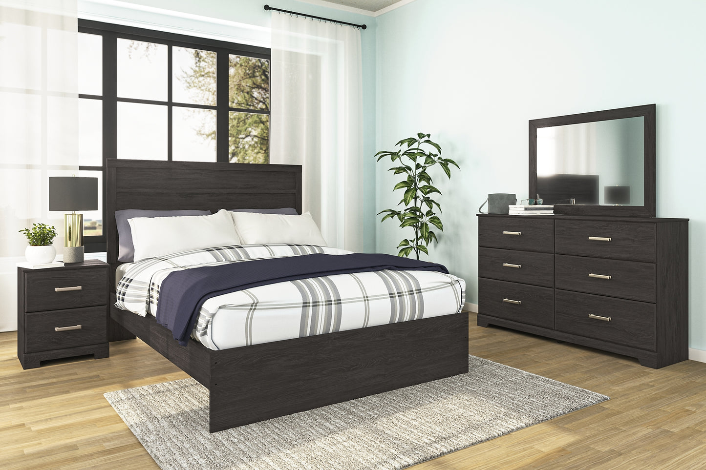 Belachime  Panel Bed