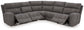 Next-Gen DuraPella 5-Piece Power Reclining Sectional