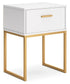 Socalle One Drawer Night Stand