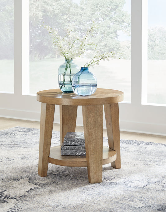 Kristiland Round End Table