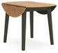 Gesthaven Round DRM Drop Leaf Table