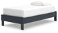 Simmenfort Twin Platform Bed with Nightstand